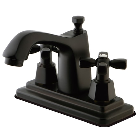 Kingston Brass KS8645HX 4" Centerset Bathroom Faucet, Oil Rubbed Bronze KS8645HX